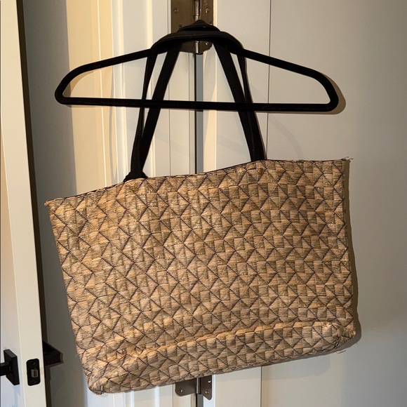 Large Raffia Tote - Picture 3 of 6